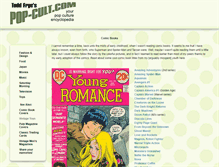 Tablet Screenshot of comics.pop-cult.com