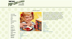 Desktop Screenshot of food.pop-cult.com
